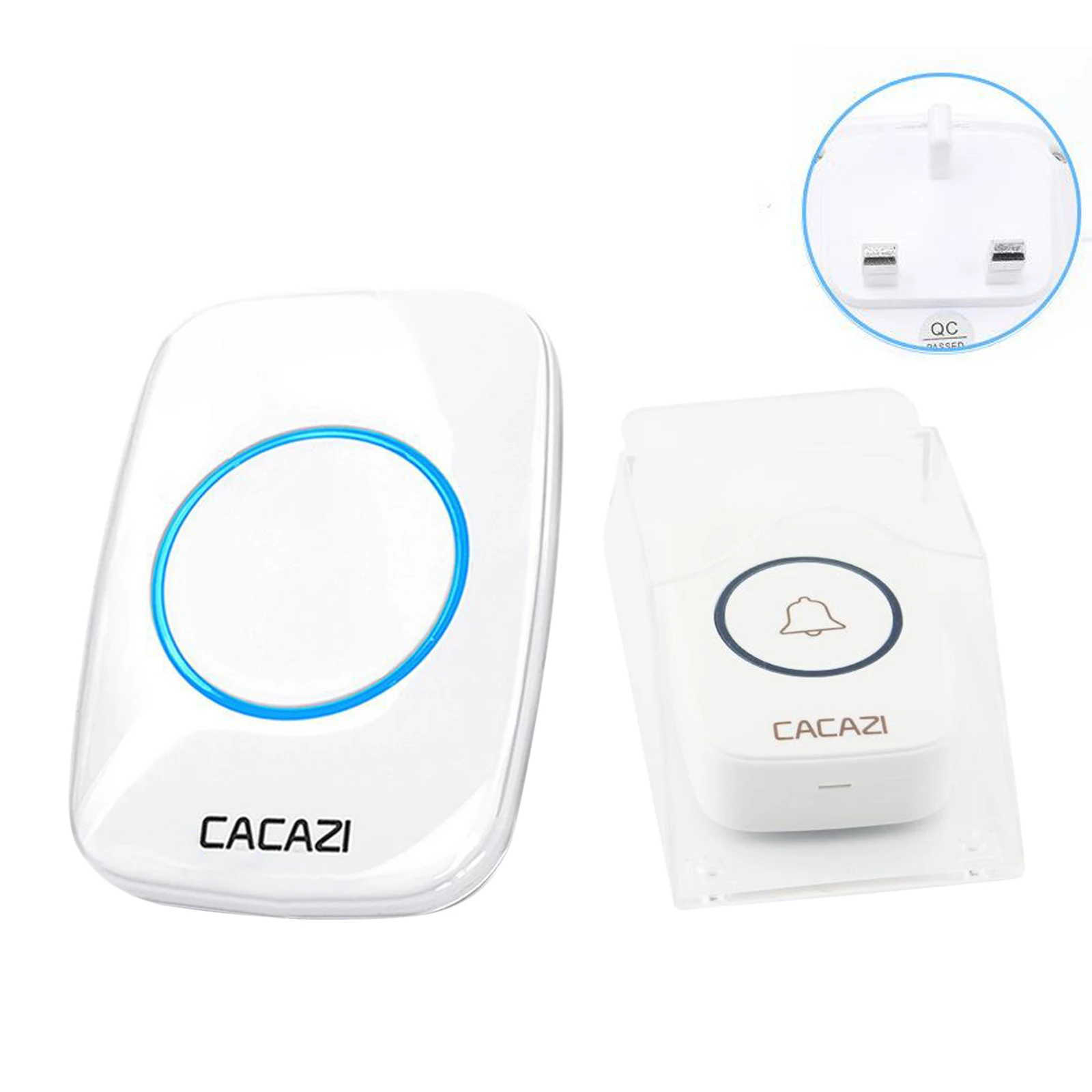 Беспроводной мини звонок и для пожилых людей с большим радиусом действия на 5