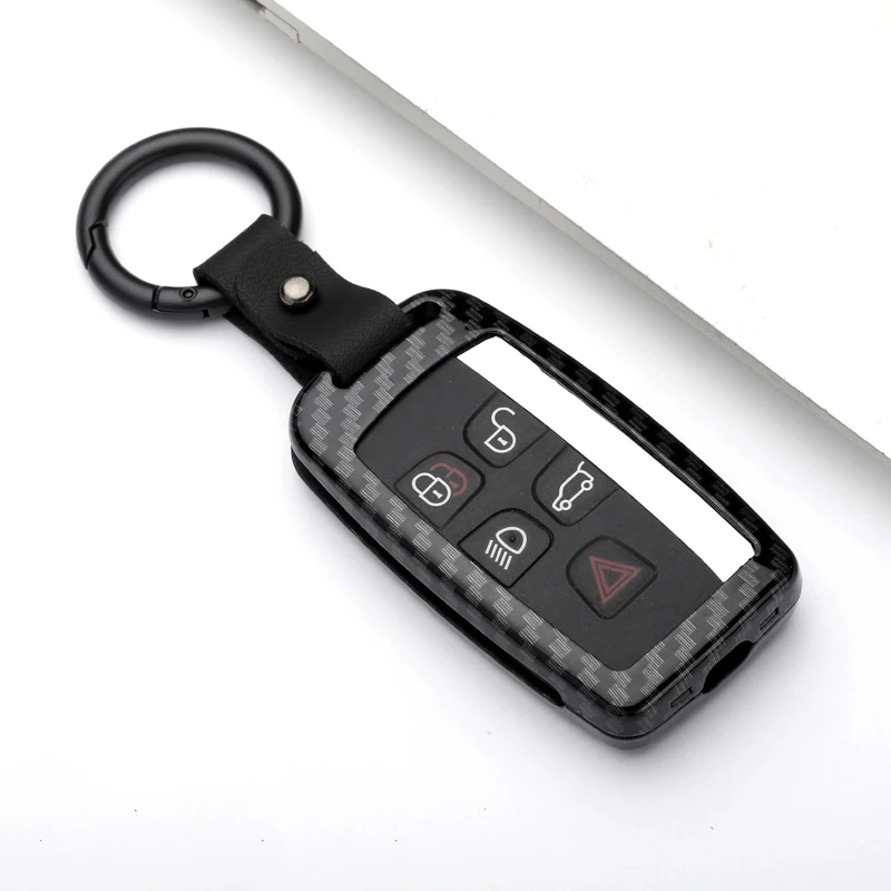 Чехол для ключа из углеродного волокна и цинкового сплава чехол автомобиля Land Rover