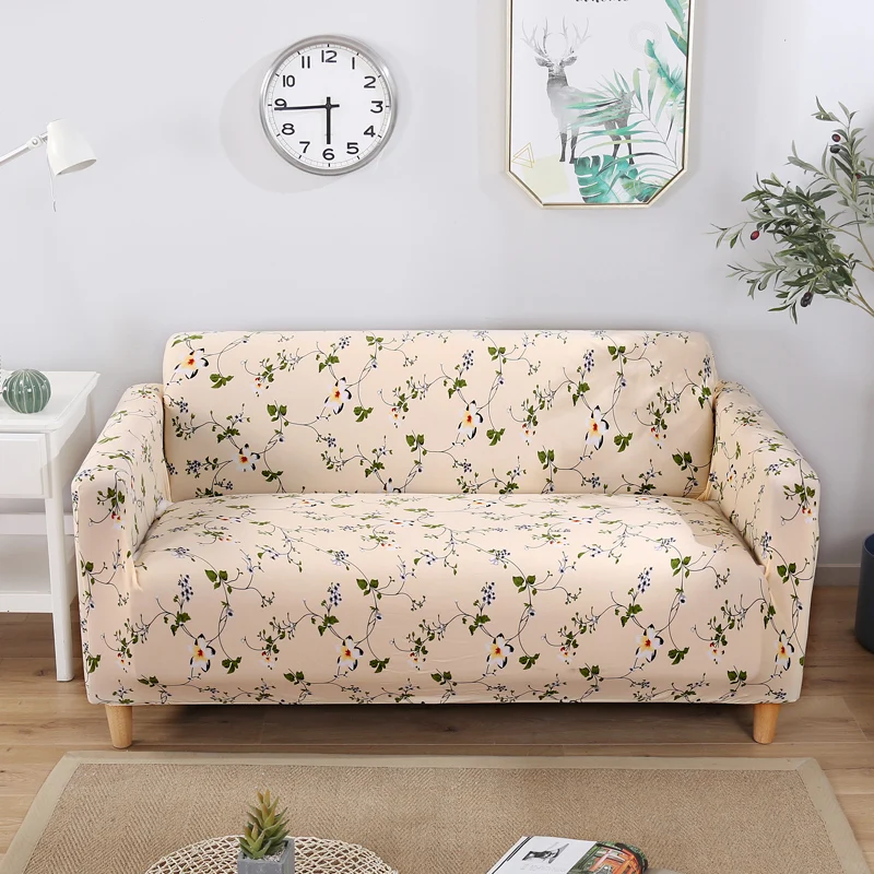 Спандекс эластичный чехол на диван плотно обертывается все включено чехлы для