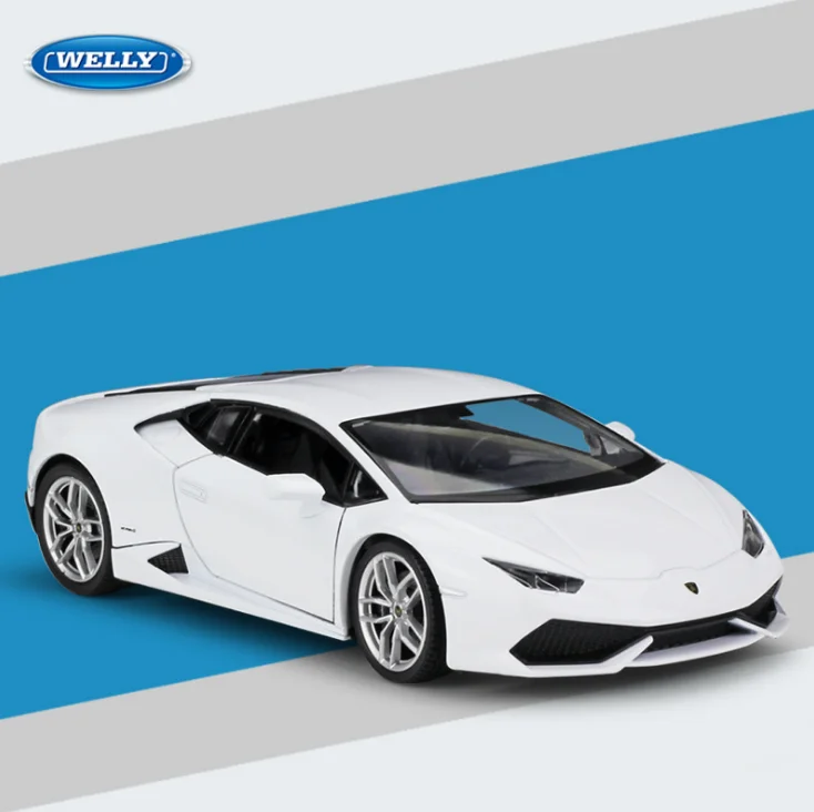 Новая модель классического игрушечного автомобиля WELLY 1:24 спортивного Huracan LP610 из