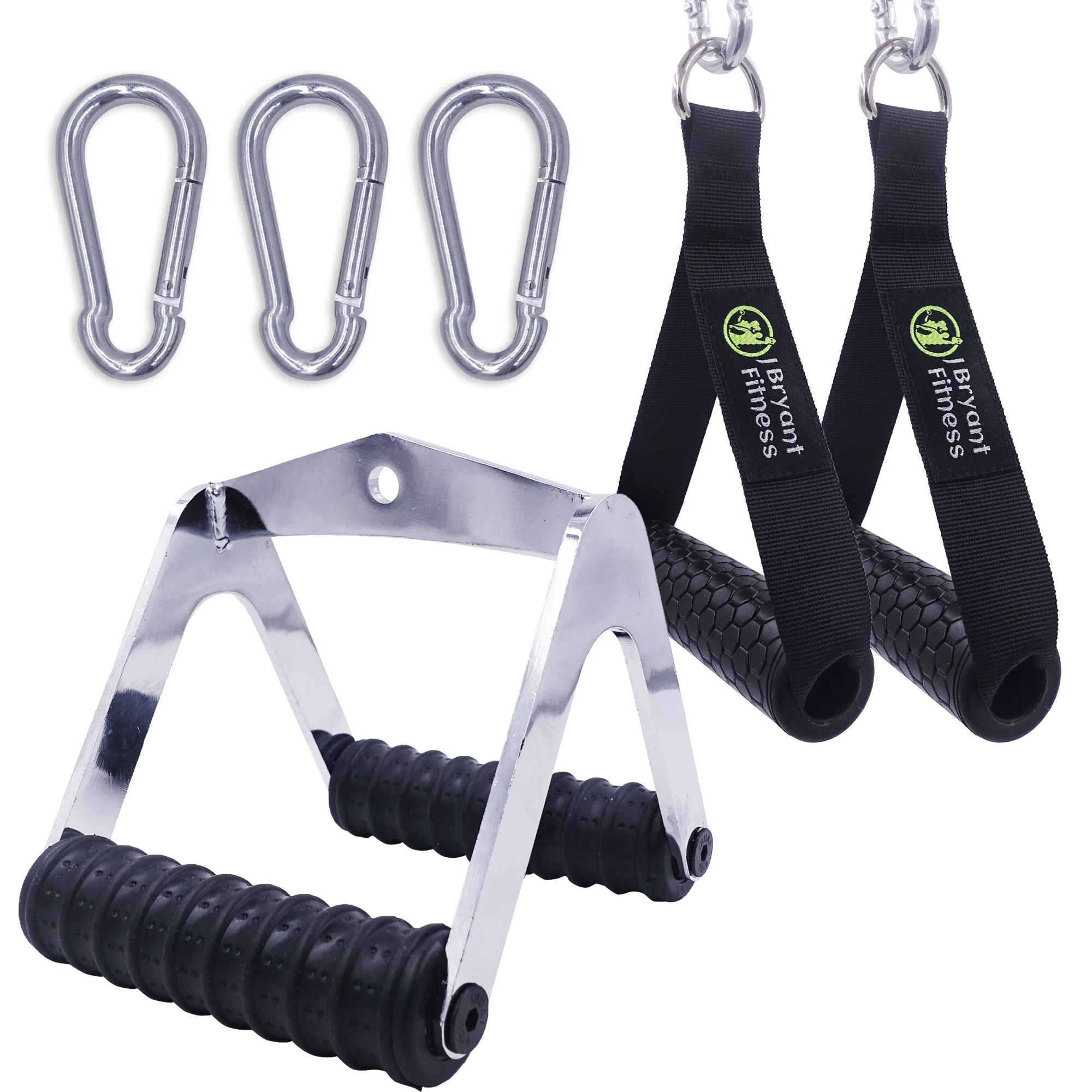 

Cable Machine Attachments Tricep Rope D-Handle Cable Pully Optional for Gym Fitness Equipment Weight Lifting Workout Accessories
