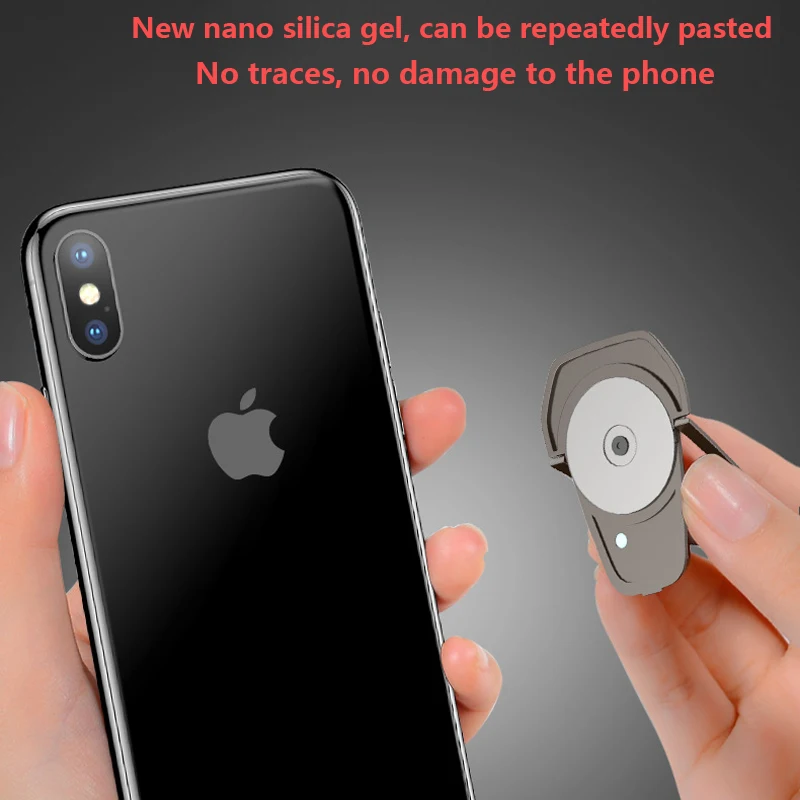 Ultra-thin metal Stent Accessories Mobile Phone Holder Stand Finger Ring Magnetic For iphne XS 7 8 cute Cell Smart holder | Мобильные