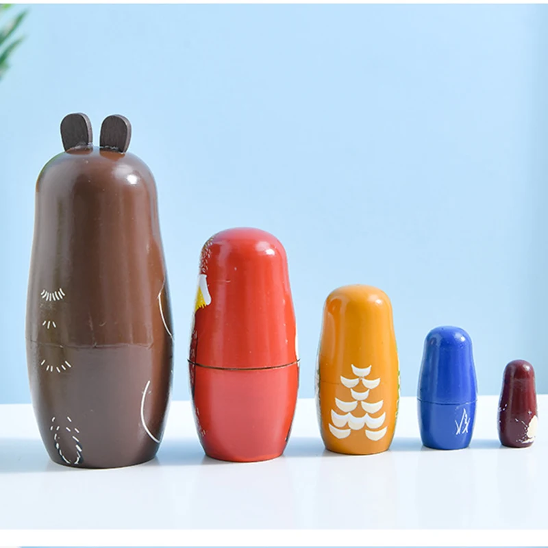 Русская Матрешка деревянная матрешка русская ручная работа домашний декор