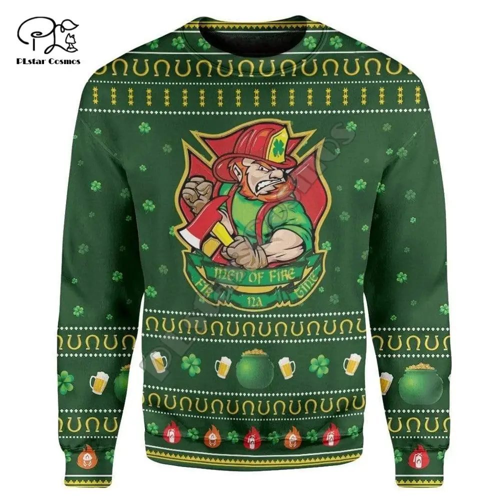 

PLstar Cosmos FireFighter Firemen Fire Hero Harajuku Streetwear Tracksuit 3DPrint Funny Zip Hoodie/Sweatshirt/Mens Womens-a6