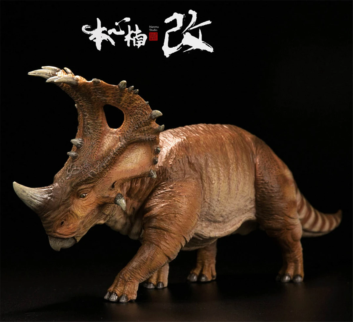 Nanmu Studio 1/35 масштаб Sinoceratops Ceratops статуя башня щит Реалистичная Фигурка динозавра