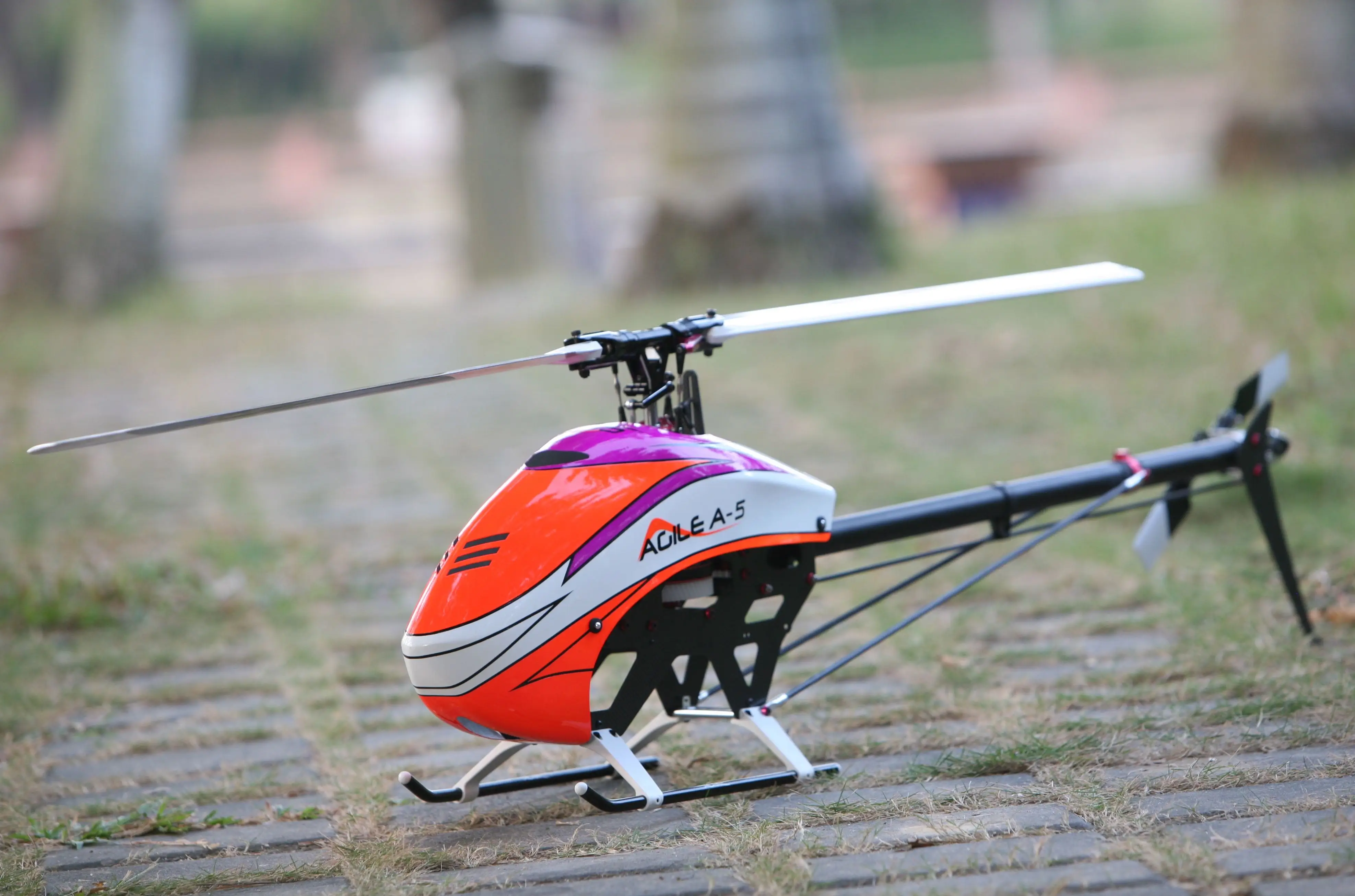 Вертолет KDS Agile A5 Agile-A5 6CH 3D Flybarless 550 Class ременной привод комплект вертолета RC +