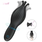 Мужской мастурбатор, чашка для массажа головных глаз для мужчин, искусственный тренажер для пениса, стимуляция пениса, 10 скоростей, эротическая секс-игрушка для мужчин, секс-шоп