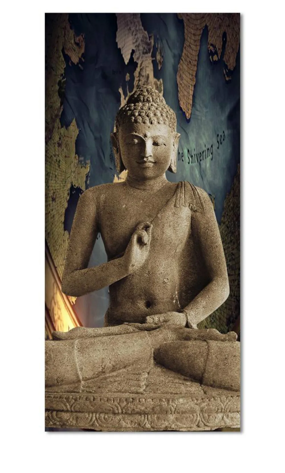 Картина распылителем картина маслом украшение для стен портрет Будды из одного