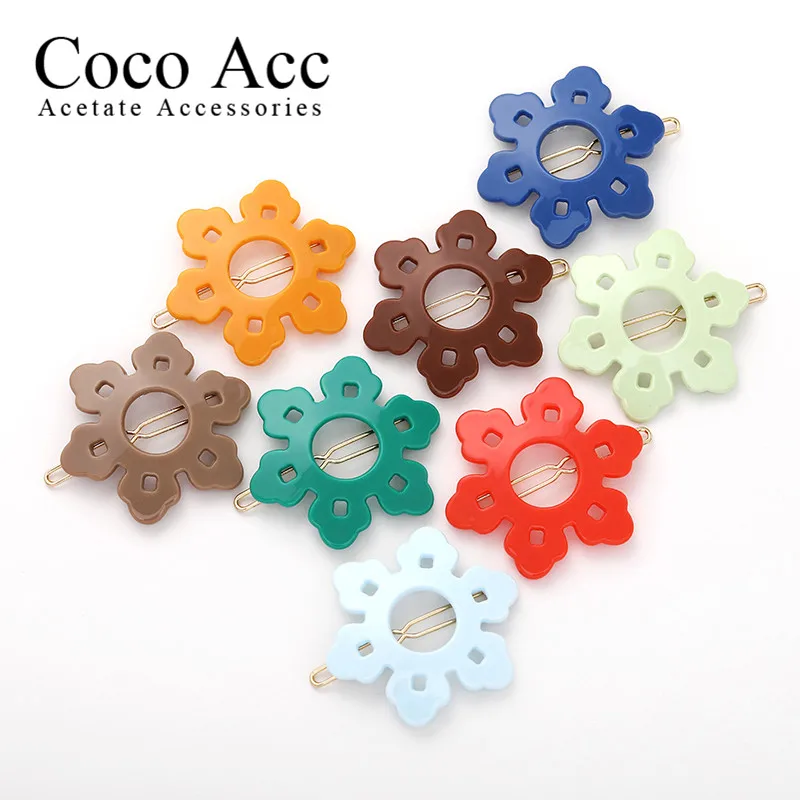 

13 Color factory High Quality Fancy Candy Acrylic Hair Clips Accessories Hairgrips Hairpin For Kids Girls Children
