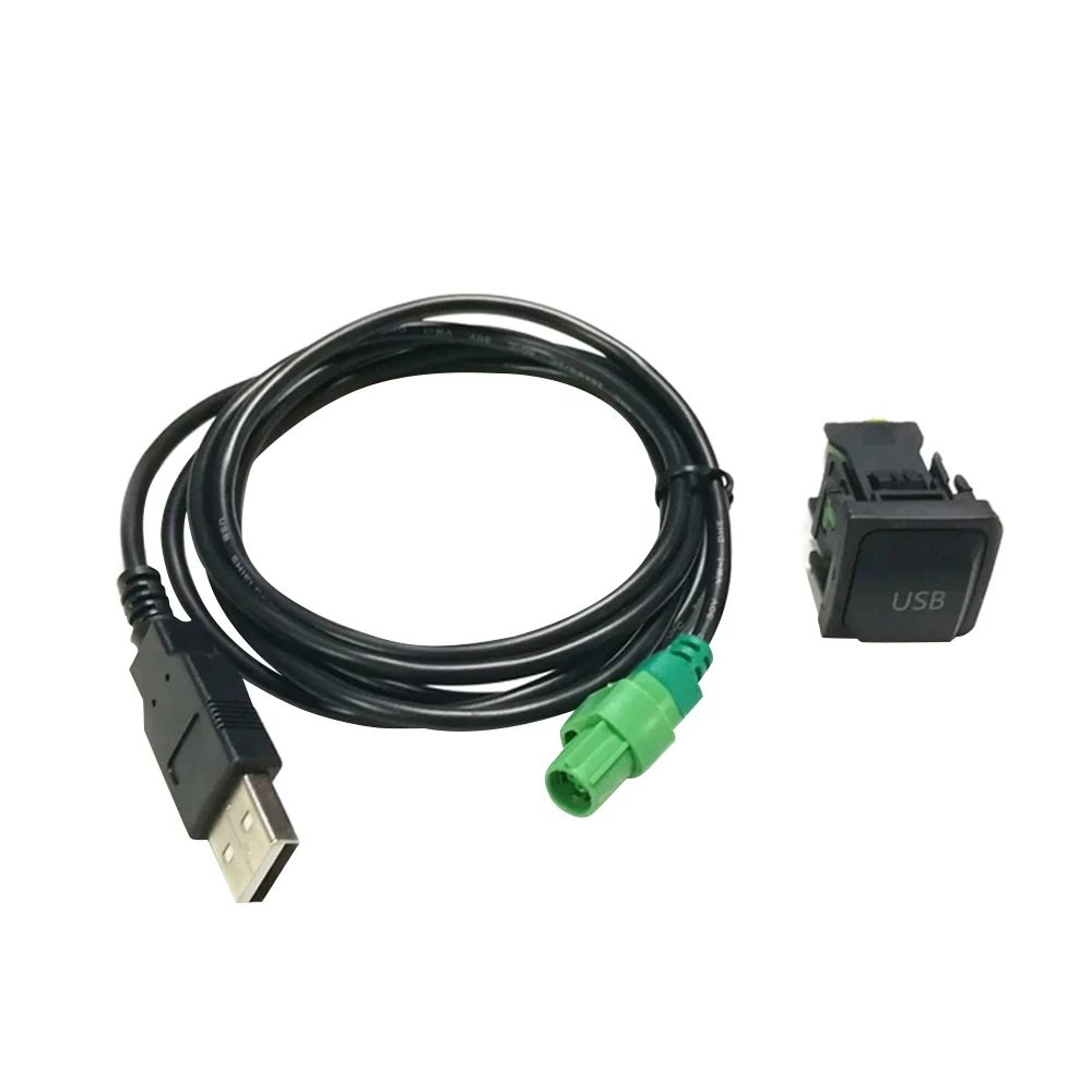 Автомобильный USB-адаптер для RCD510 RCD310 CD-плеер радио Volkswagen Touran Bora Sagitar кабельная