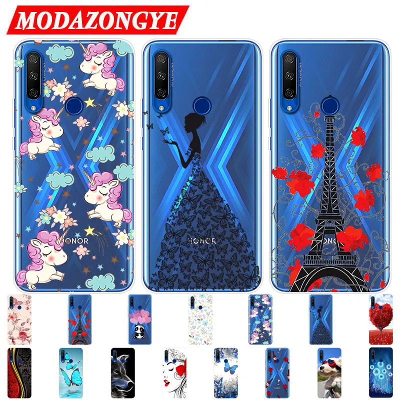 Чехол для Honor 9X силиконовый чехол телефона из ТПУ Huawei премиум класса на