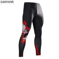 ganyanr compression pants running tights men gym leggings sportswear fitness sport sexy basketball yoga football training long