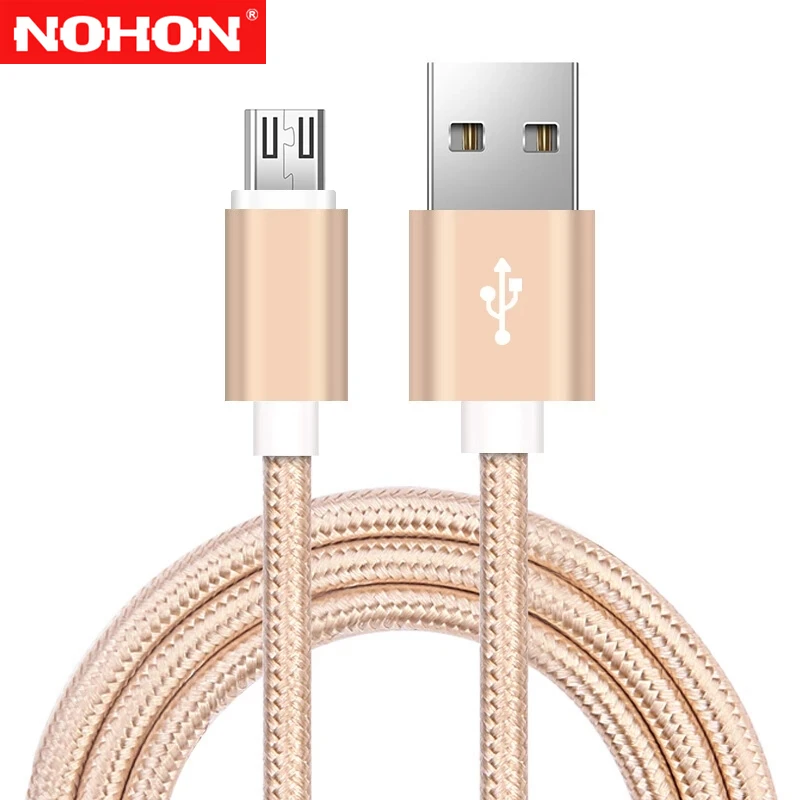 Micro USB зарядный кабель 1 м 2 3 для Samsung S7 Note Edge A5 C5 C8 Xiaomi 4 Redmi 7 6 5 быстрое зарядное