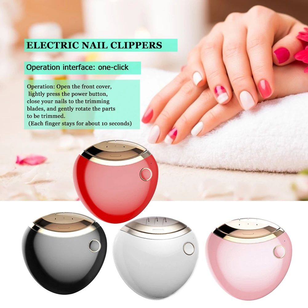Безопасная электрическая машинка для стрижки ногтей электрические