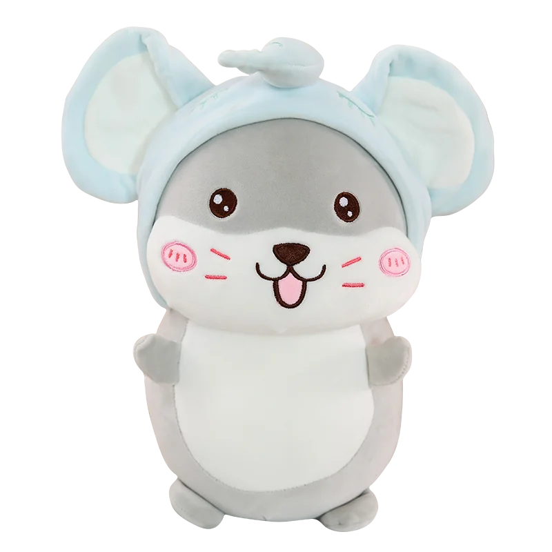 

Lovely Mouse Plush Toys Cute Cosplay Elephant Rabbit Rat Doll Cat Toy Room Decor Kawaii Gift For Children Cartoon Toys