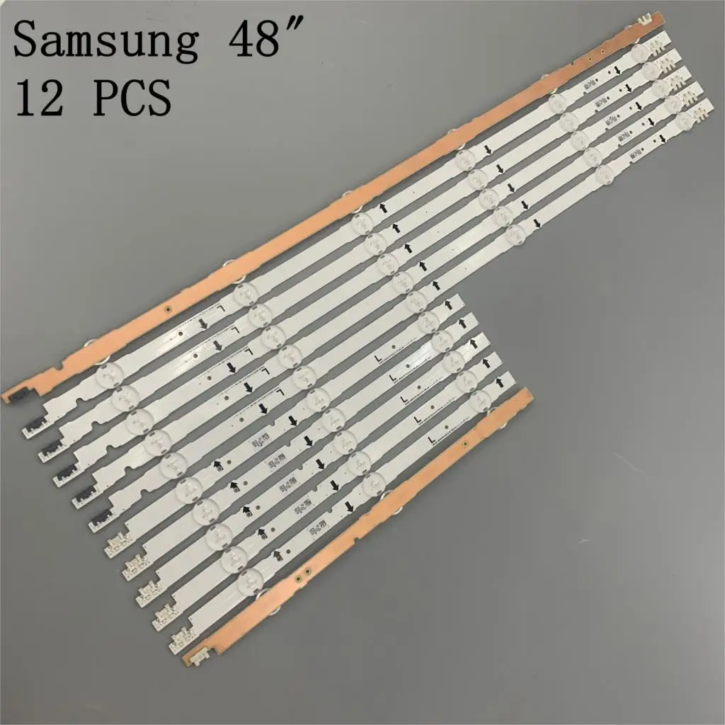 12 шт. (6*3 светодиодов + 6*6 светодиодов) светодиодная лента для подсветки телефона