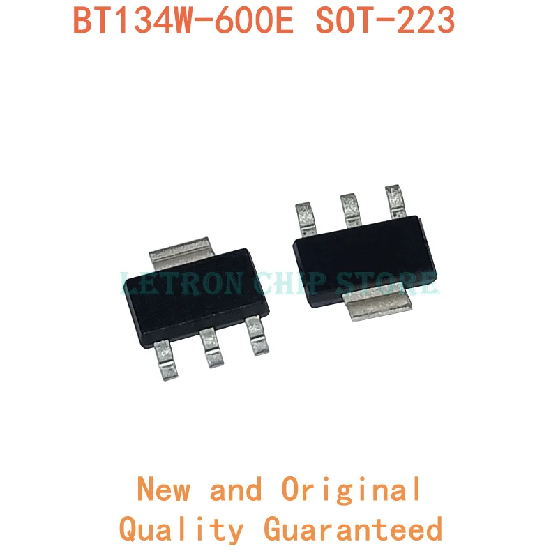 10 шт. BT134W-600E SOT223 BT134-600 BT134W 600E SOT-223 SMD новый и оригинальный IC чипсет | Электронные