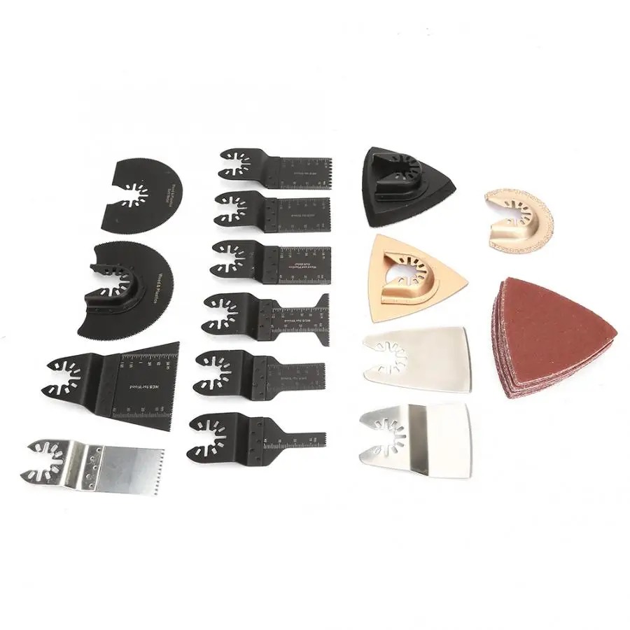 40 шт./компл. мульти резец Осциллирующий инструмент запасные аксессуары режущий