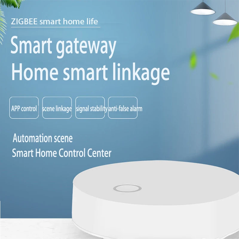 

Умный домашний шлюз Tuya ZigBee, беспроводной смарт-шлюз с Wi-Fi, Центр взаимодействия