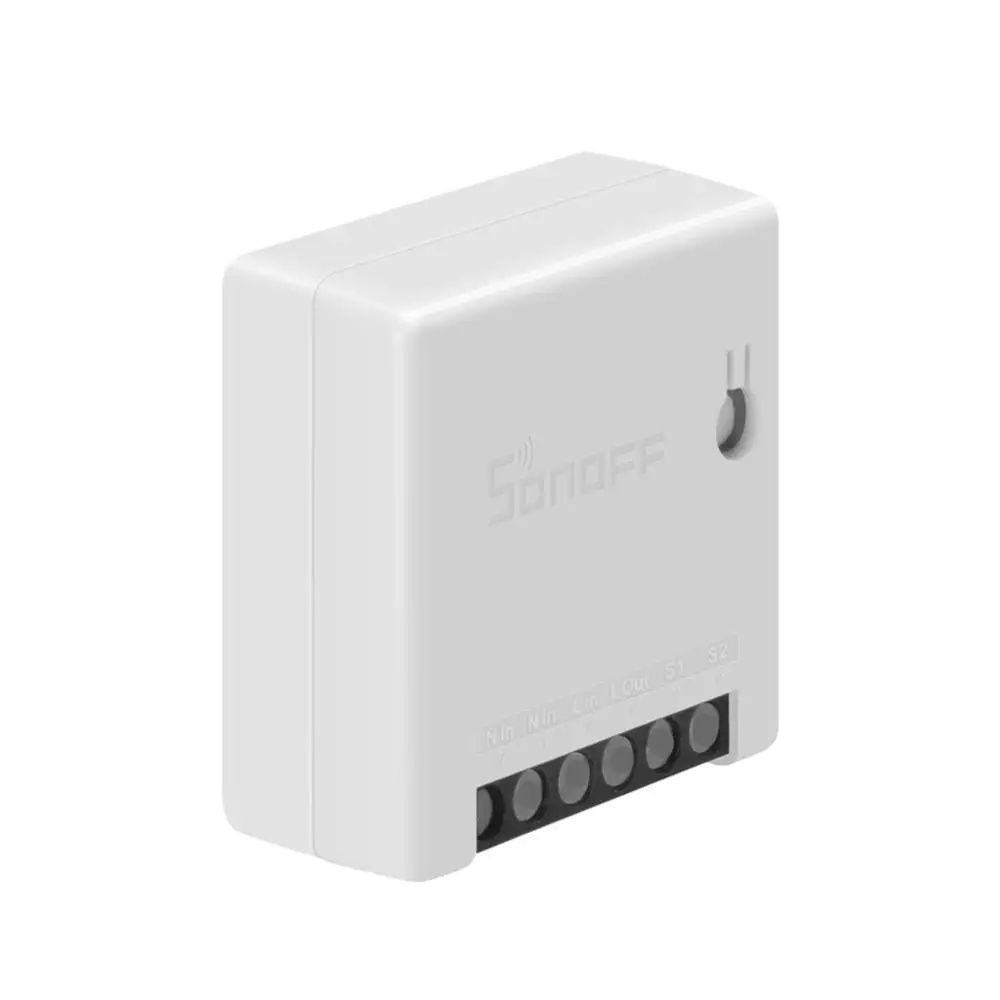 SONOFF Мини Wifi DIY умный переключатель голосовое приложение дистанционное