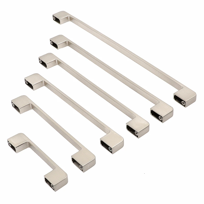 Ручка для мебели QVWN ручки ящиков и шкафов дверных ручек из цинкового сплава ручка