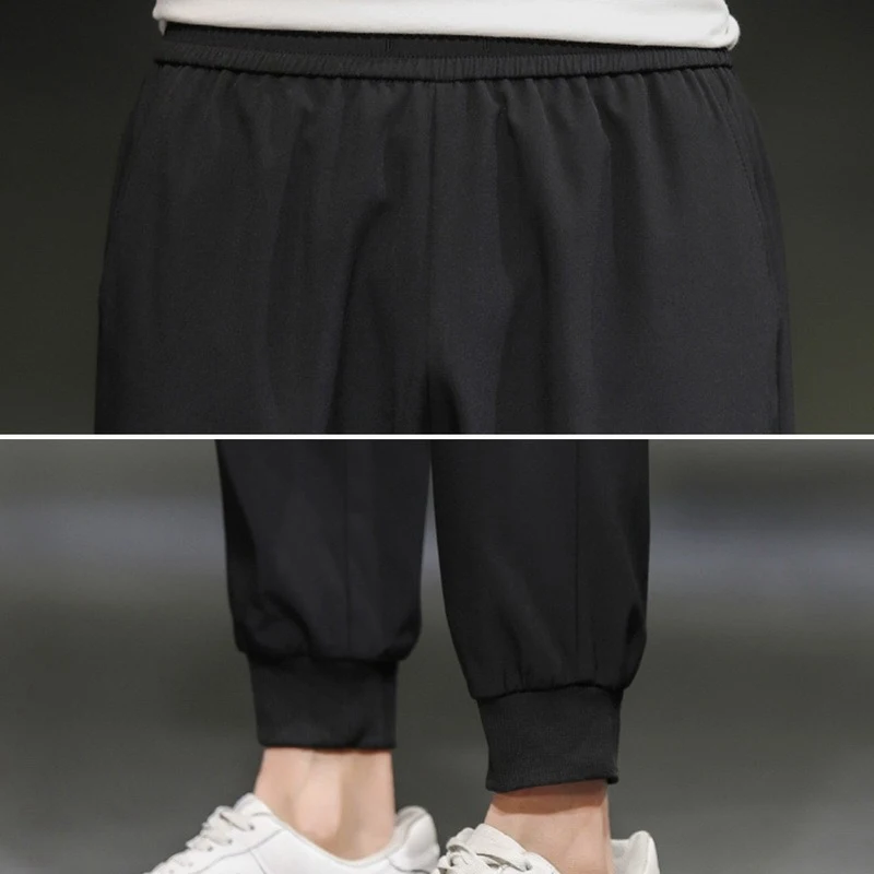 

Laamei Men Pants Joggers Sweatpants Mens 2021 Spring Streetwear Pants Fitness Clothing Fashion Summer Casual Ankle Banded Pant