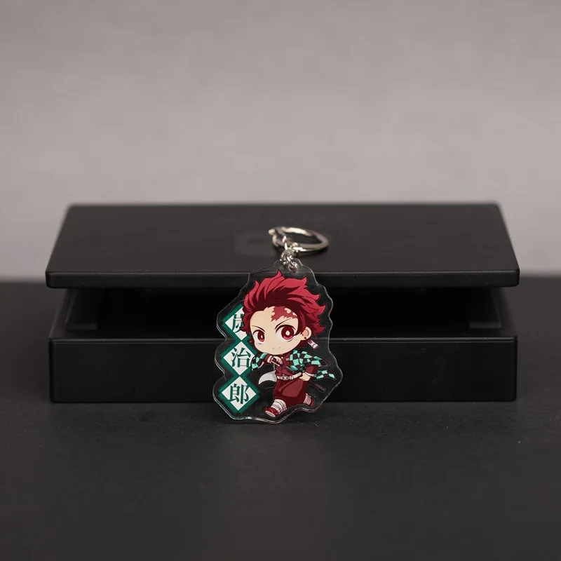 Камадо Tanjirou Nezuko томилочка Giyuu Agatsuma Zenitsu Косплэй реквизит брелок для ключей демон убийца Kimetsu без Yaiba Пряжка для ключей