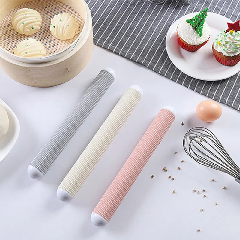 

Kitchen Rolled Fondant Tools Impression Rolling Pin Cupcake Decorating Roller Cake Decorating Tools Mini Baking Cook Tools