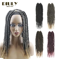 diuly passion twist crochet hair synthetic braids hair extensions 18in perruque rajout cheveux tresse perruque natte africaine