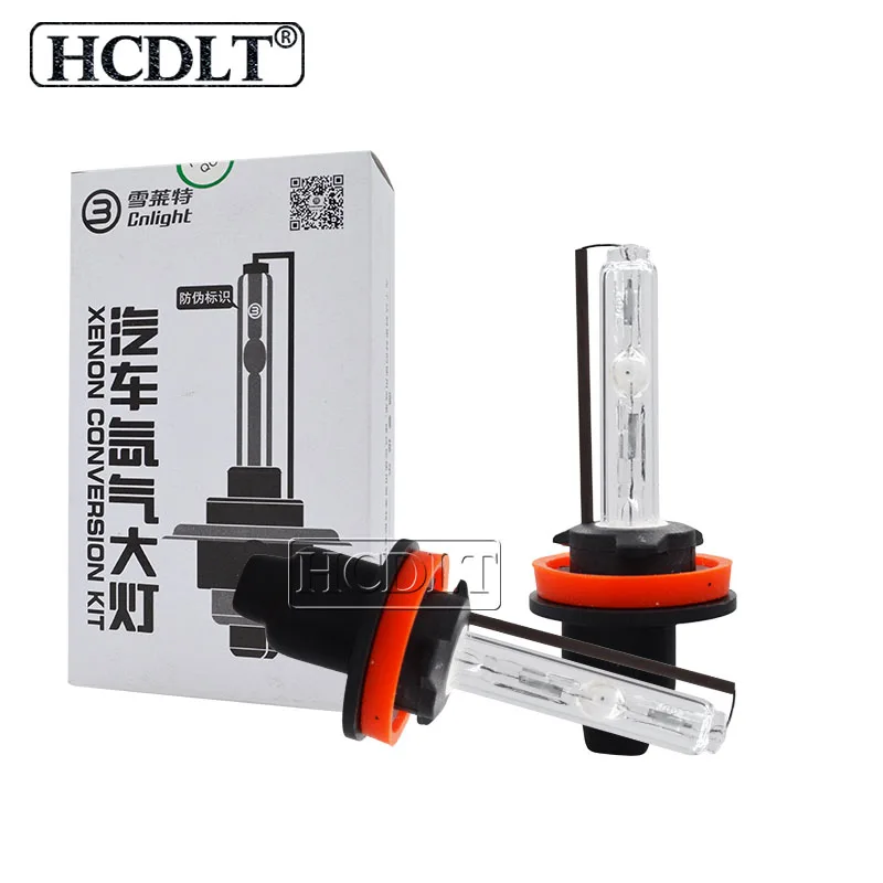 Ксеноновые HID лампы HCDLT 1 пара ксеноновые переменного тока 12 В 45 Вт H1 H7 H11 HB4 9006 HB3 9005