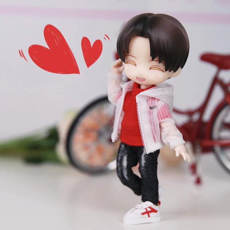 M0087 детская игрушка ручной работы 1/12 ob11 кукла blyth BJD/Аксессуары для кукол SD GSC цветная Солнцезащитная одежда с капюшоном 1 шт