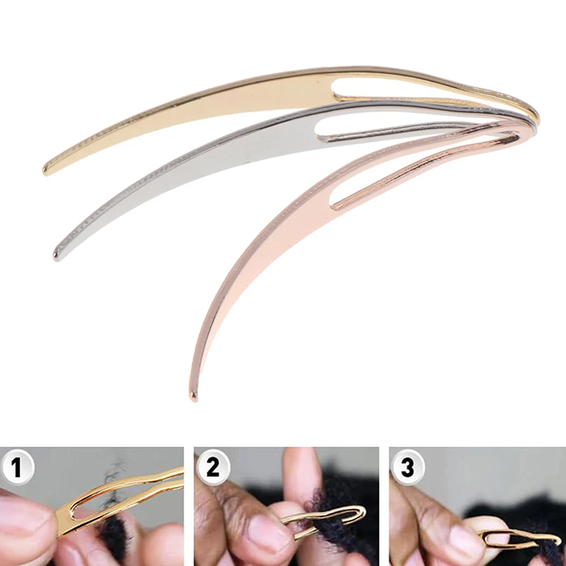Дреды для наращивания волос золотого и серебряного цвета крючки вязания крючком