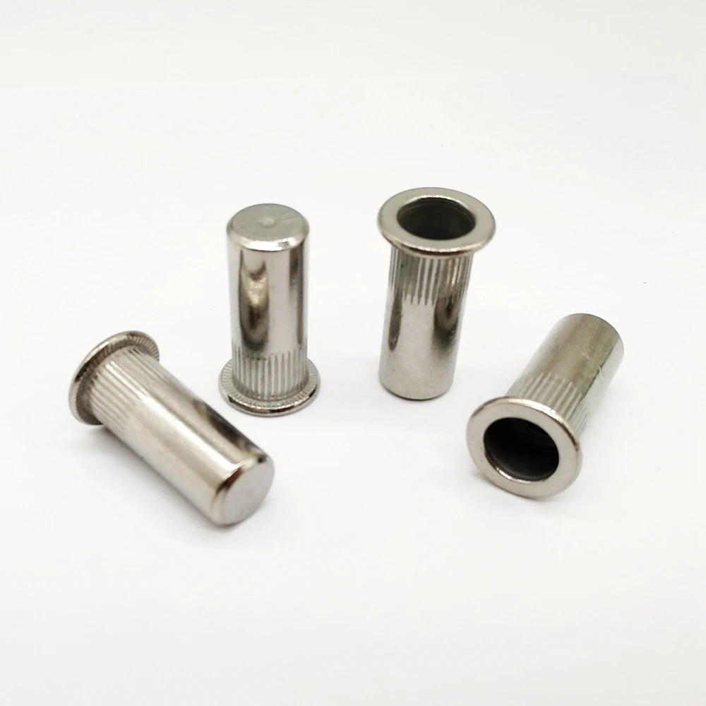 SUS304 плоская головка заклёпка гайка герметичная вертикальная полоска корпус