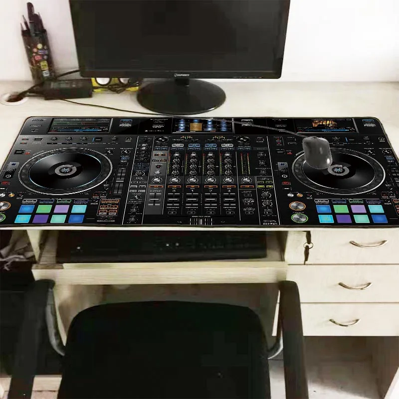 XGZ Cool DJ ручной привод большой коврик для мыши Скорость геймера игровой коврик для мыши Блокировка резиновая прокладка долговечный переносной игровой мат для CSGO DOTA
