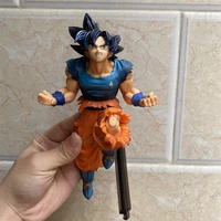 bandai dragon ball action figure genuine free and comfortable black hair son goku overseas limited scene model decoration toy