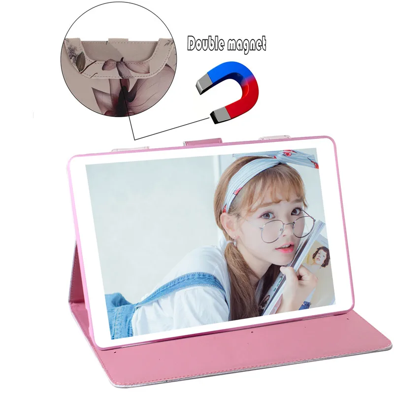 Чехол для iPad Pro 10 5 силиконовый мягкий чехол из искусственной кожи с рисунком умный Air 2019 защитный полным