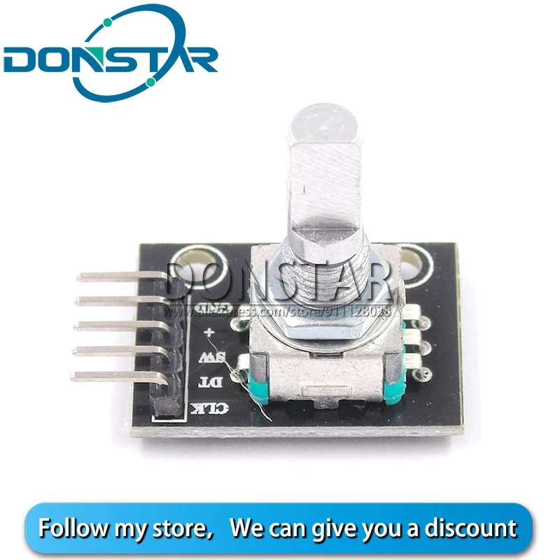Новый 360 градусов энкодер вращения потенциометр модуль для Arduino | Электронные