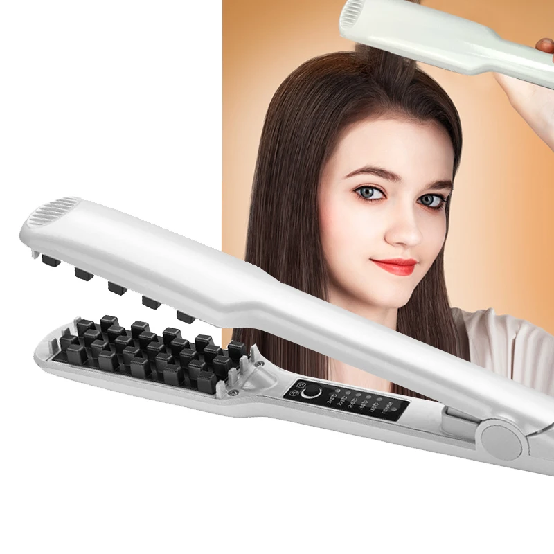 Профессиональные керамические щипцы для завивки волос гофрированные не