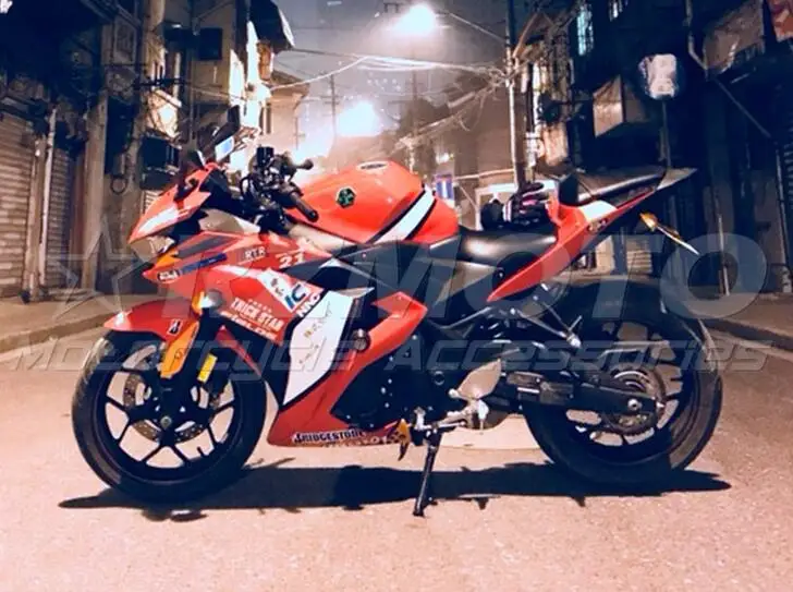 

Новый комплект обтекателей из АБС-пластика под давлением для YAMAHA YZF-R3 15 16 17 18 YZF R3 R25 2015 2016 2017 2018 Комплект кузова красный велосипед