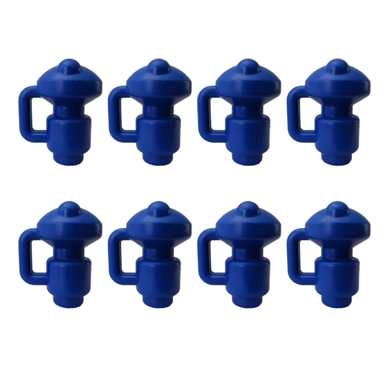 

2.8cm Diameter Trampoline Enclosure Pole Cap for Net Hook, 8 Pieces
