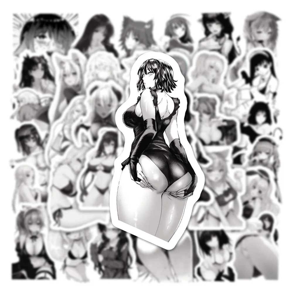 103050pcs sexy girl hentai sticker anime waifu pinup bunny vinyl decals for otaku adults phone case cup bomb sticker wholesale free global shipping