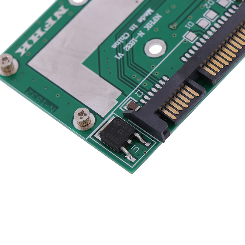 MSATA SSD на 2 5 дюйма SATA 6.0gps адаптер преобразователь карта Модульная плата Mini Pcie Ssd