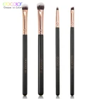 Набор кистей для макияжа Docolor, кисточки для основы под макияж, пудры, растушевки теней, бровей, деревянная ручка, косметические инструменты для красоты