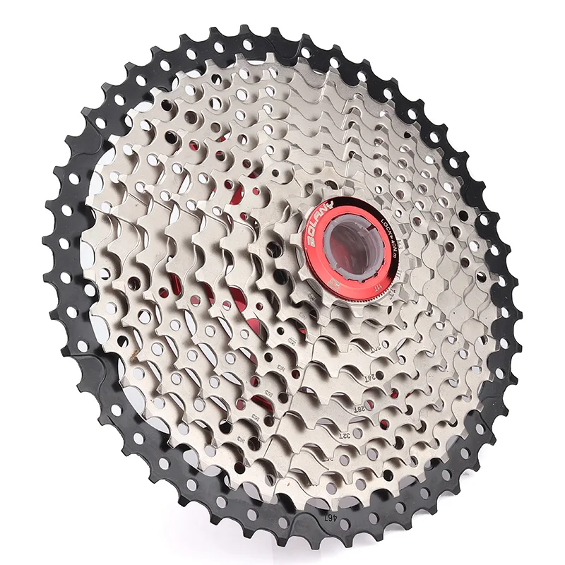 BOLANY cassete 10 velocidade MTB велосипедная кассета скоростной горный велосипед 11-40/42/46/50T