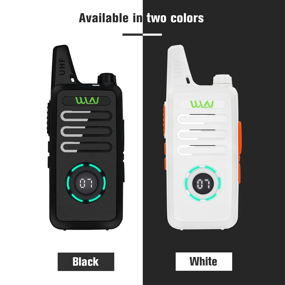 Портативная рация WLN KD-C1 Plus UHF 400-470 МГц 16-канальный коммуникатор 5 Вт KDC1 PLUS