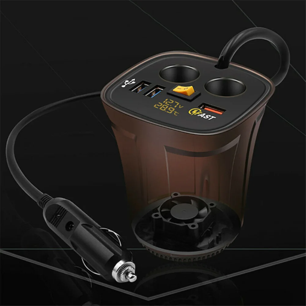 100% абсолютно новый светодиодный напряжение температура дисплей чашка Стильный