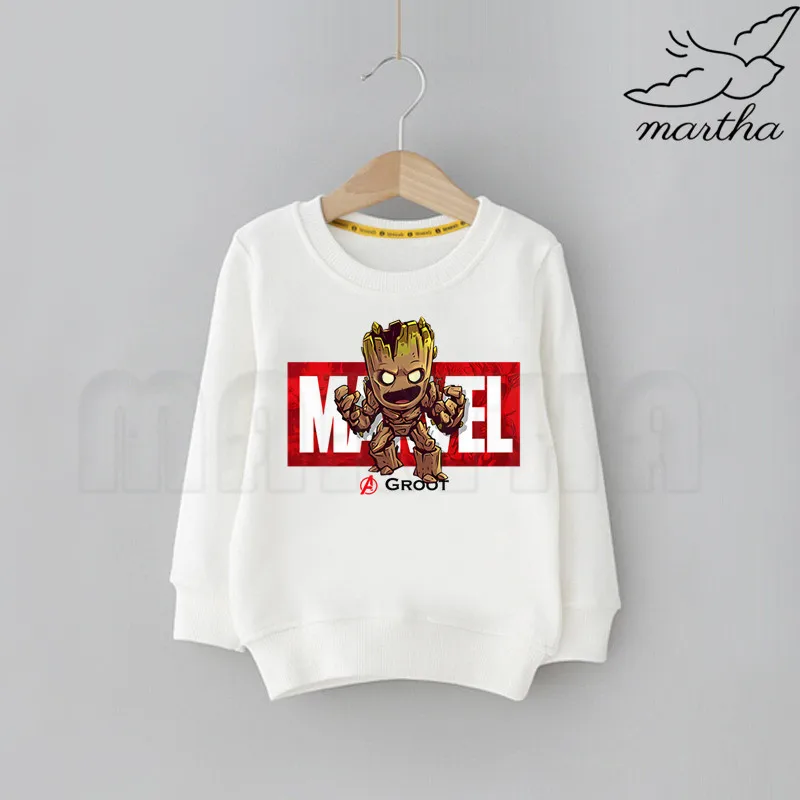 Детские толстовки с капюшоном забавным принтом Мстители Marvel Железный человек