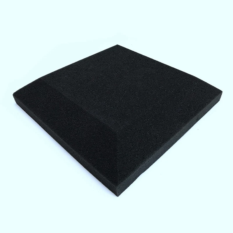 6 Pcs Studio Acoustic Foam Sound Proofing Ceiling Tile Panels KTV Noise Absorption Square 25 x 5cm |
