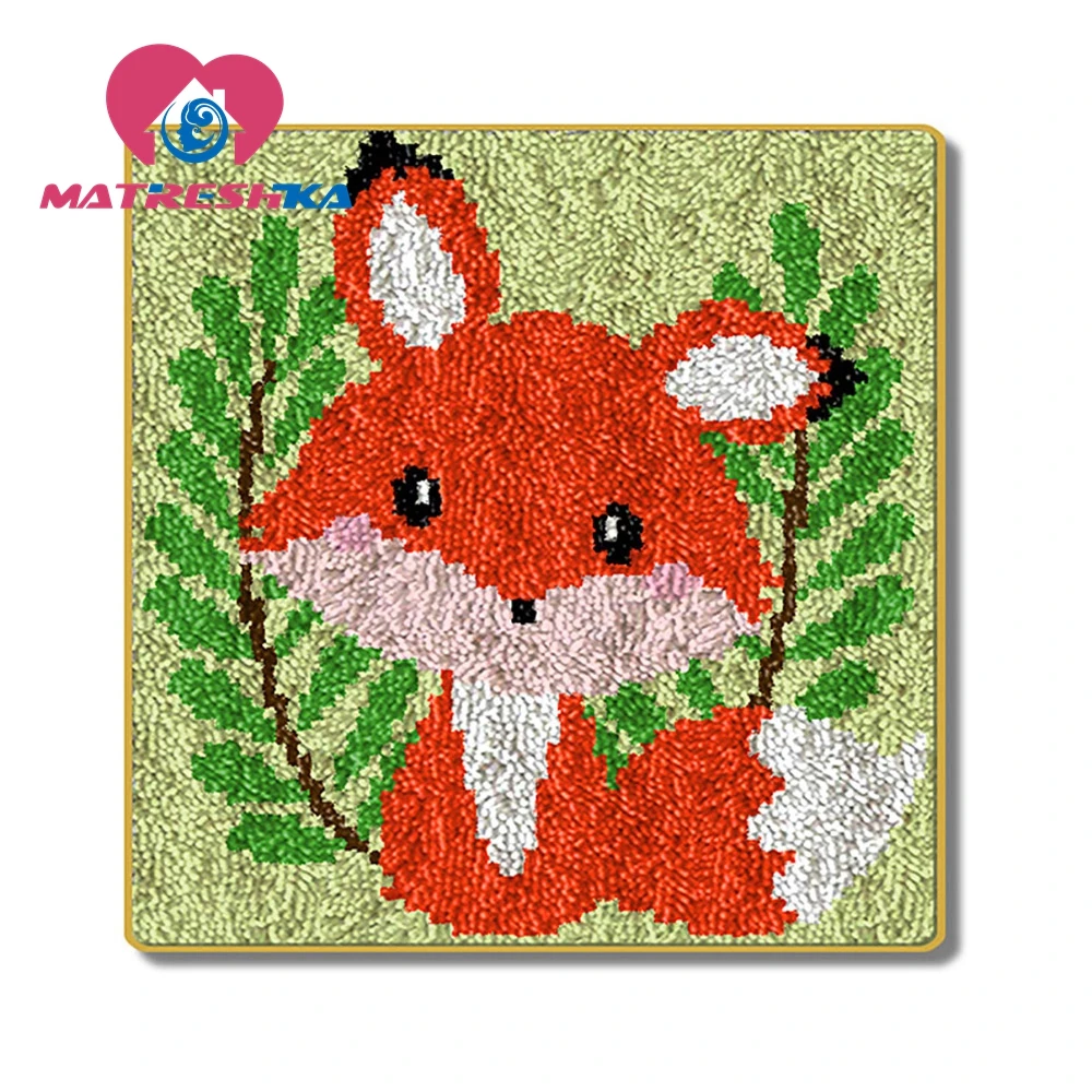 Фоамиран ковер Вышивка лягушка защелка крючок Сделай Сам божьи коровки для