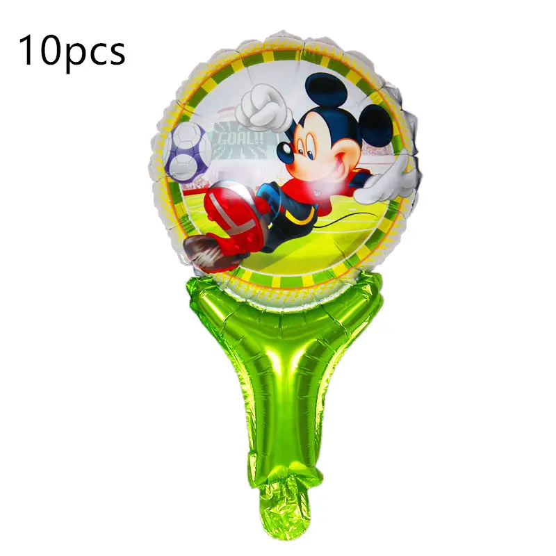 Mickey 1 шт. фольгированный шар с Микки и Минни Маус, украшение для дня рождения, маленький шар с Микки Маусом, средний шар с головой Микки, детские игрушки - Цвет: Mickey
